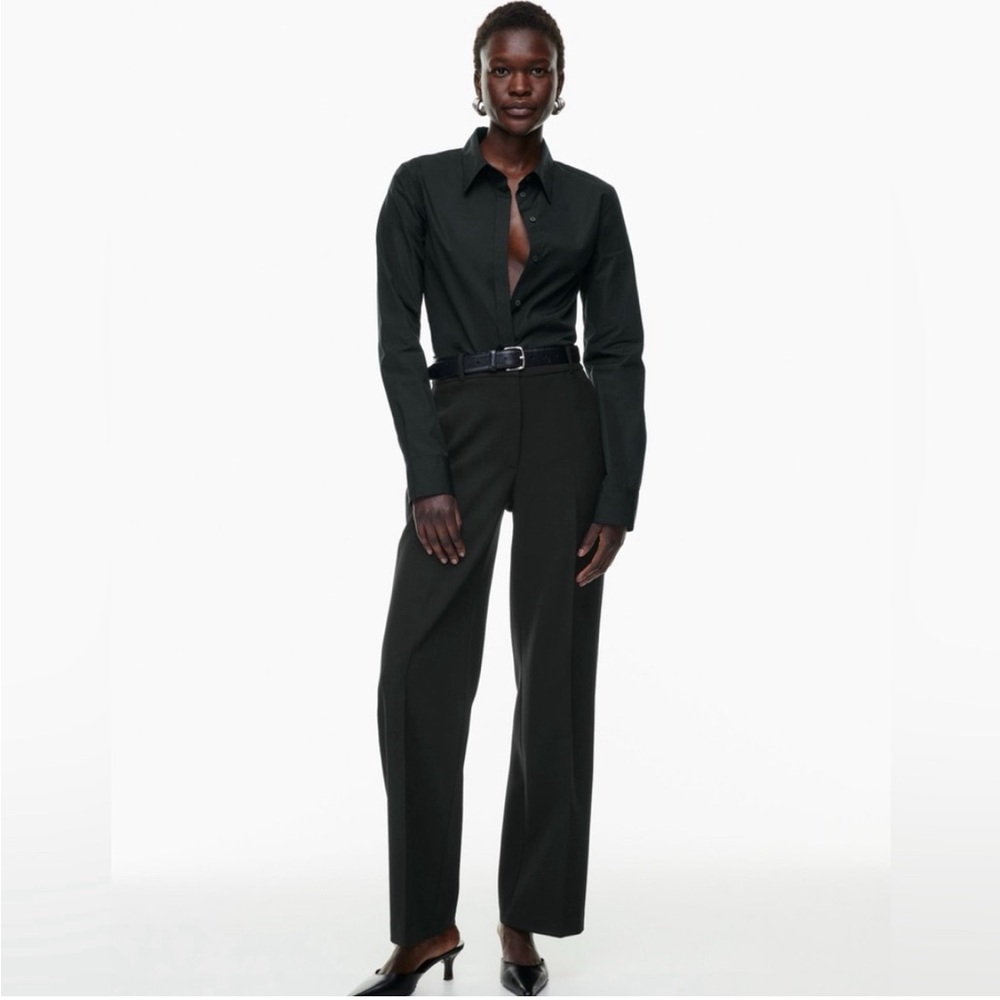 Babaton Agency pant 8 31-5-32” mirror crepe